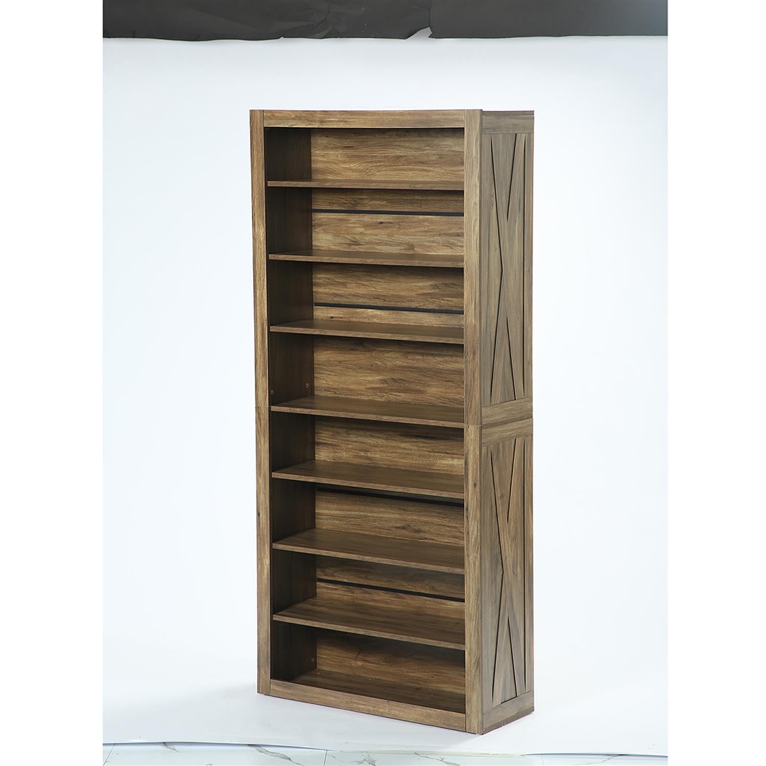 Demi Bonn 71" Shoe Cabinet, Freestanding Shoe Storage Organizer for 32-36 Pairs, Entryway Shoe Racks, Brown