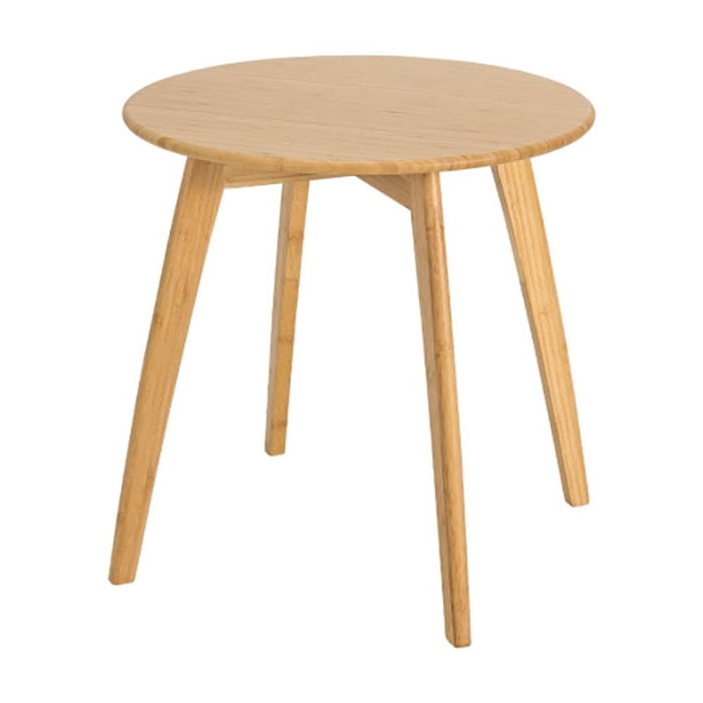 Finihen Bamboo Round Coffee Table, End Table, Natural Modern Stylish Bamboo Round End Table with 20 Inch Round Tabletop, for Living Room, Bedroom, Natural Finihen Bamboo Round Coffee Table, End Table, Natural Modern Stylish Bamboo Round End Table with 20 Inch Round Tabletop, for Living Room, Bedroom, Natural