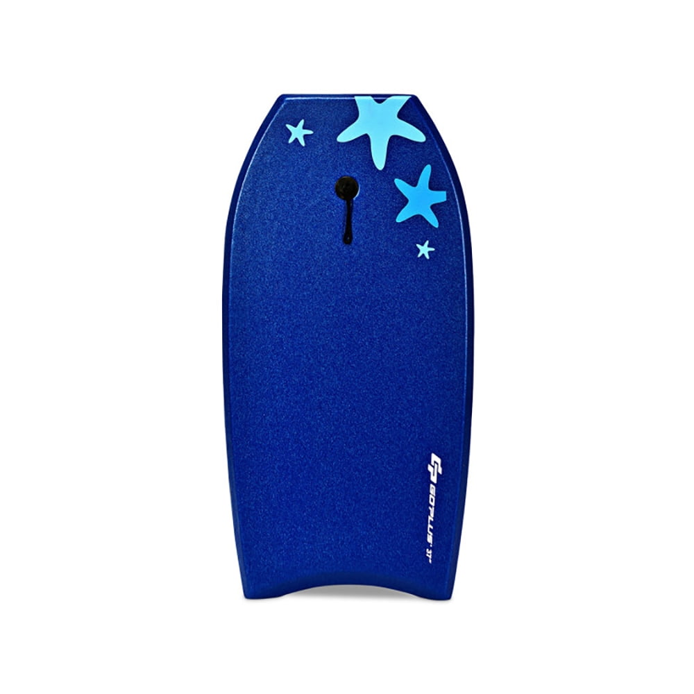 Demifill Boards for Beach, 41 Inch Lightweight Super Portable Surfing Bodyboard-S, Superior Buoyancy EPS Core & HDPE Slick Bottom, Surfboard for Kids Teens Adults Surfing, Blue
