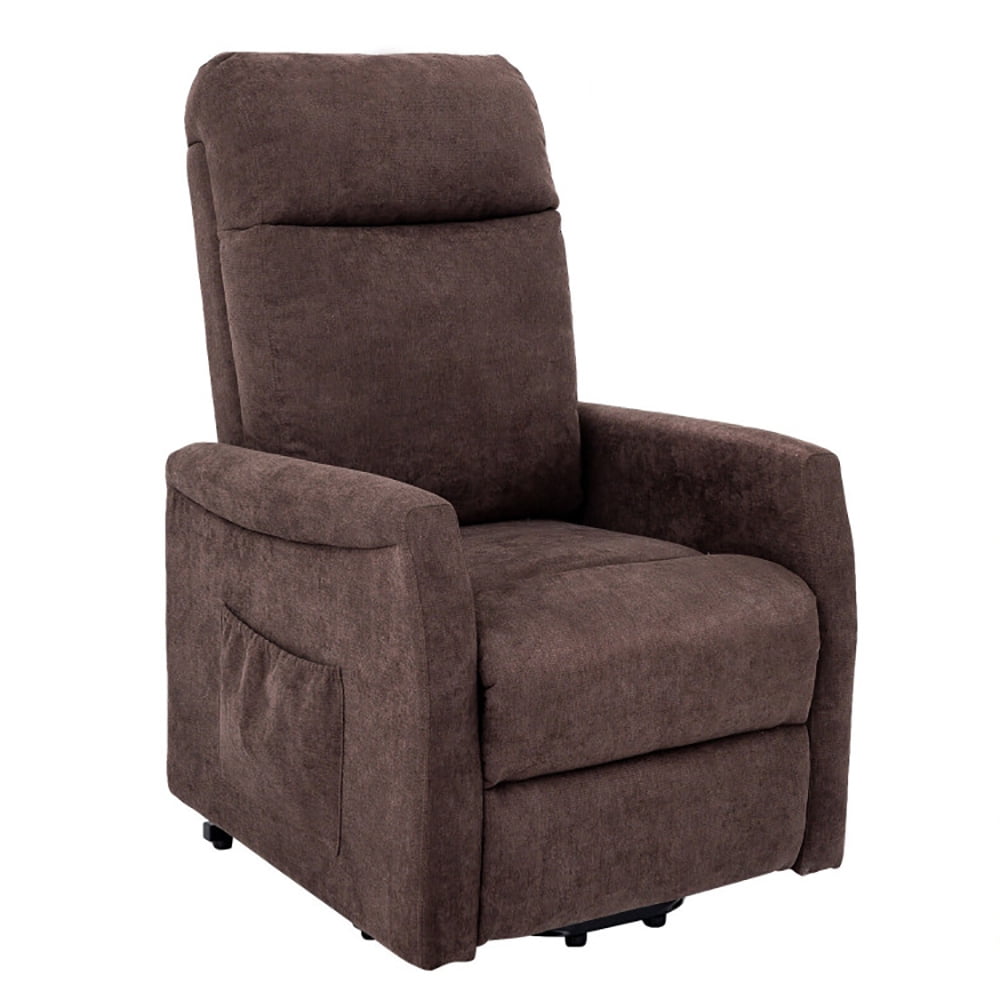 Finihen Electric Power Lift Relax Sofa Recliner Chair, Power Lift Recliner Chair with Remote Control, for Elderly, for Living Room, Bedroom, Brown Finihen Electric Power Lift Relax Sofa Recliner Chair, Power Lift Recliner Chair with Remote Control, for Elderly, for Living Room, Bedroom, Brown