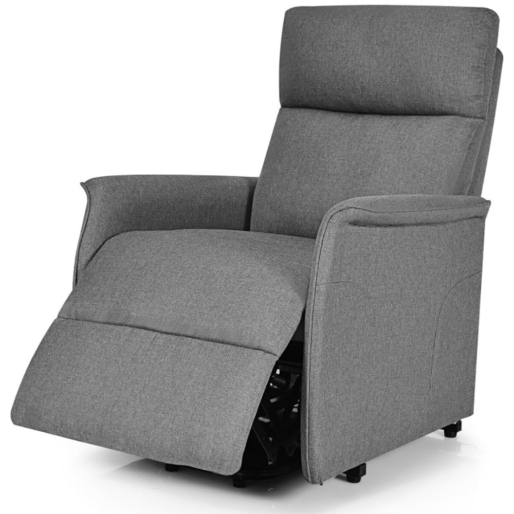 Finihen Electric Power Lift Relax Sofa Recliner Chair, Power Lift Recliner Sofa, Power Lift Massage Recliner Chair for Elderly with Heavy Padded Cushion, for Living Room, Bedroom, Gray Finihen Electric Power Lift Relax Sofa Recliner Chair, Power Lift Recliner Sofa, Power Lift Massage Recliner Chair for Elderly with Heavy Padded Cushion, for Living Room, Bedroom, Gray