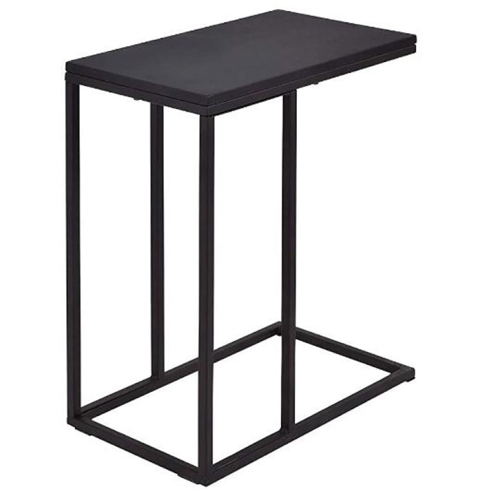 Finihen End Table, Stand Desk, Coffee Tray Sofa Side End Table, Sofa Side Table, Bed Side Table, for Living Room, Bedroom, Black Finihen End Table, Stand Desk, Coffee Tray Sofa Side End Table, Sofa Side Table, Bed Side Table, for Living Room, Bedroom, Black
