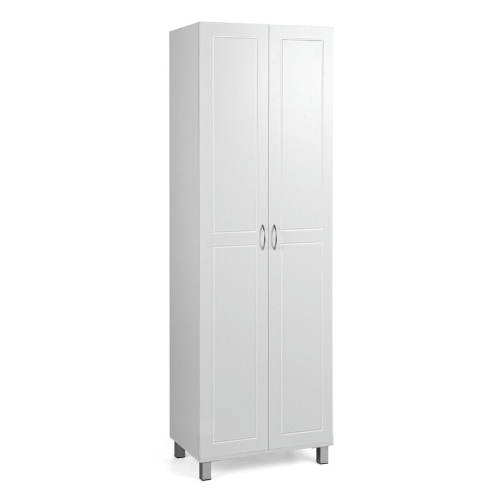 Finihen Kitchen Storage Cabinet, Buffet Sideboard, 73.5 Inch Freestanding Double Door Tall Versatile Storage Organizer, for Dining Room, Kitchen, Living Room, White Finihen Kitchen Storage Cabinet, Buffet Sideboard, 73.5 Inch Freestanding Double Door Tall Versatile Storage Organizer, for Dining Room, Kitchen, Living Room, White