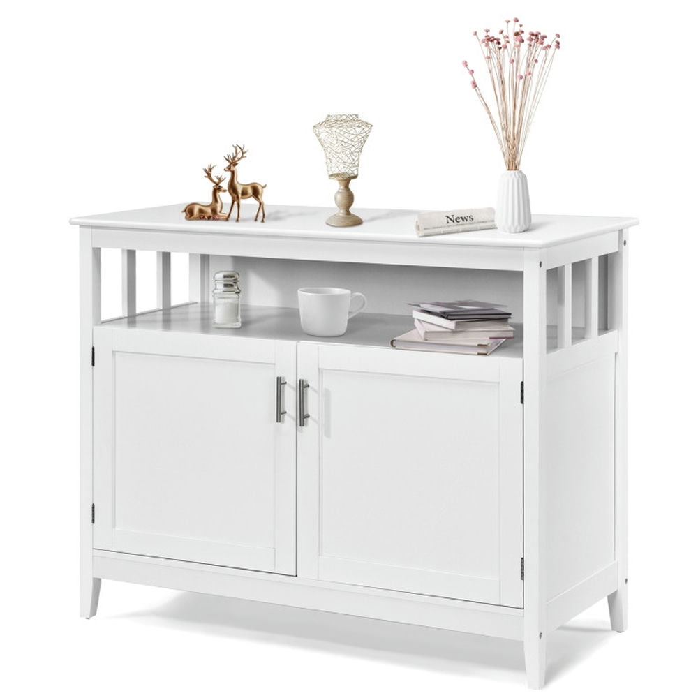 Finihen Kitchen Storage Cabinet, Buffet Sideboard, Modern Practical and Beautiful Wooden Kitchen Lockers with Large Storage Space, for Dining Room, Kitchen, Living Room, White Finihen Kitchen Storage Cabinet, Buffet Sideboard, Modern Practical and Beautiful Wooden Kitchen Lockers with Large Storage Space, for Dining Room, Kitchen, Living Room, White