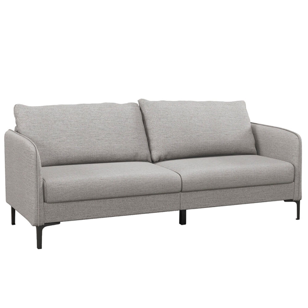 Finihen Loveseat Sofa, Modern 76 Inch Loveseat Sofa Couch for Apartment Dorm with Metal Legs, for Living Room, Bedroom, Gray Finihen Loveseat Sofa, Modern 76 Inch Loveseat Sofa Couch for Apartment Dorm with Metal Legs, for Living Room, Bedroom, Gray