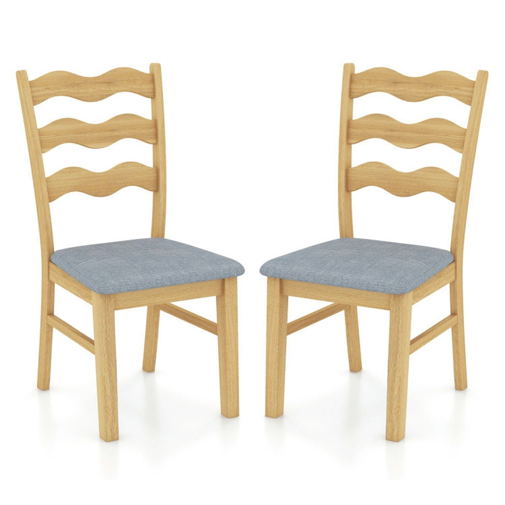 Finihen Set of 2 Dining Chair Linen Fabric Upholstered Kitchen Chairs with Padded Seat for Dining Room Living Room, Beige Finihen Set of 2 Dining Chair Linen Fabric Upholstered Kitchen Chairs with Padded Seat for Dining Room Living Room, Beige
