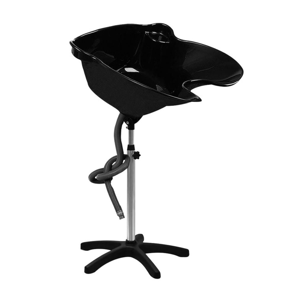 Finihen Shampoo Basin, Portable Salon Sink, Height Adjustable Shampoo Basin Treatment Tool, Black Finihen Shampoo Basin, Portable Salon Sink, Height Adjustable Shampoo Basin Treatment Tool, Black