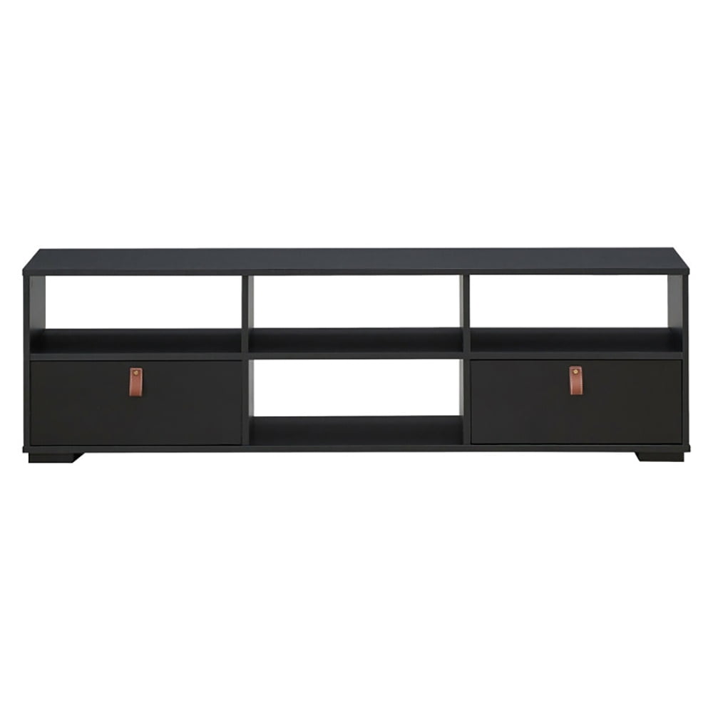 Finihen TV Stand, TV Cabinet, TV Stand Entertainment Media Center Console for TV's up to 60 Inch with Drawers, Media Entertainment Center with Storage, for Living Room, Bedroom, Black