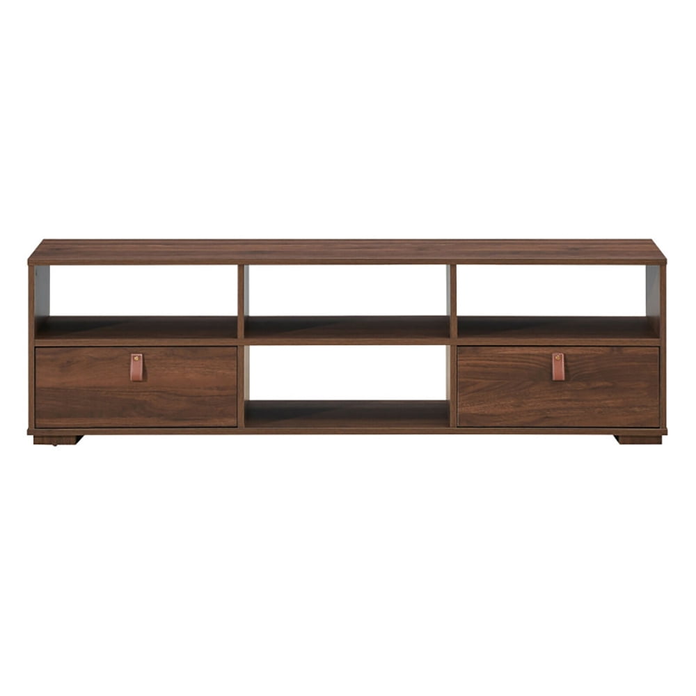 Finihen TV Stand, TV Cabinet, TV Stand Entertainment Media Center Console for TV's up to 60 Inch with Drawers, Media Entertainment Center with Storage, for Living Room, Bedroom, Walnut
