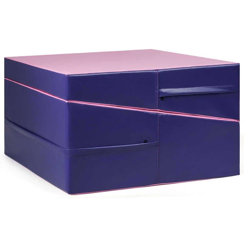 Finihen Tumbling Incline Gymnastics Exercise Folding Wedge Ramp Mat