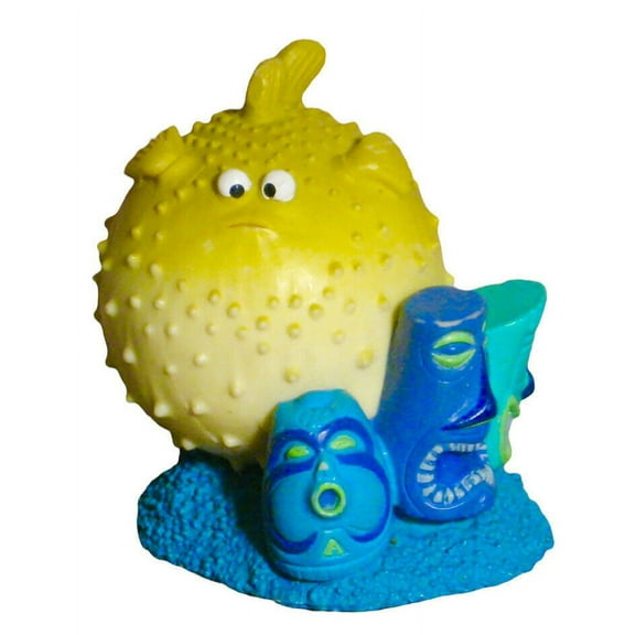 Fining Nemo Bloat Yellow Fish PVC Cake Topper Figurine Figure New Rare Gift