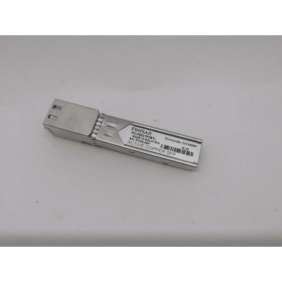 Pre-Owned Finisar 1000BASE-T Copper SFP Fiber Optic Transceiver FCLF8521P2BTL