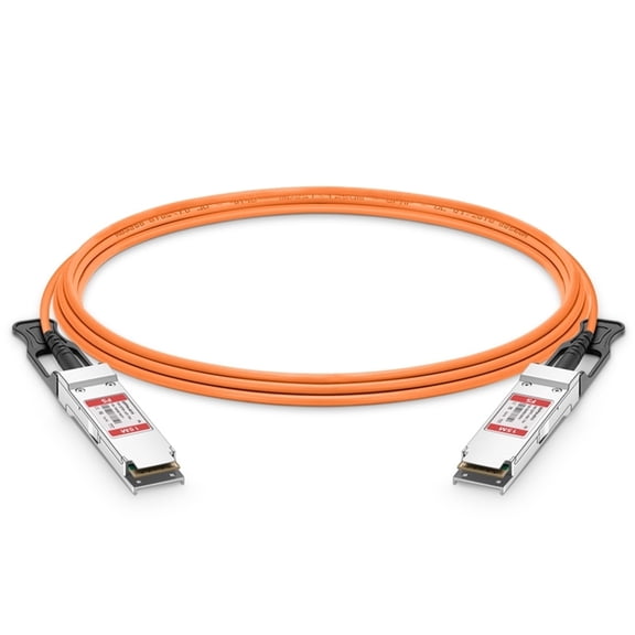 Finisar FCBN410QB1C03 Quadwire 40Gb/s QSFP+ Active Optical Cable, Orange