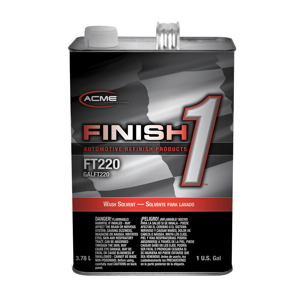 Finish 1 Automotive Refinish Products FT220-1 Economy Lacquer Thinner ...