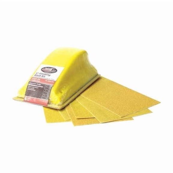 Gator Finishing Finishing Block Kit,5-1/4inL x 3inW,PK7 8352035