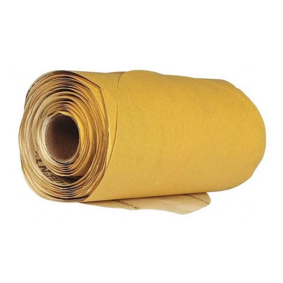 Gator Finishing PSA Sanding Disc,320 Grit,Gold,PK100 8425035