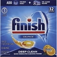thumbnail image 1 of Finish All In 1 Gelpacs, Dishwasher Detergent Tablets, Orange, 32 Count, 1 of 3