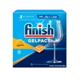 Finish All In 1 Gelpacs, Dishwasher Detergent Tablets, Orange, 32 Count