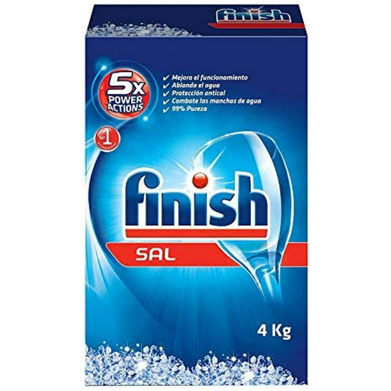 Finish Dishwasher Salt, 4 Kg 