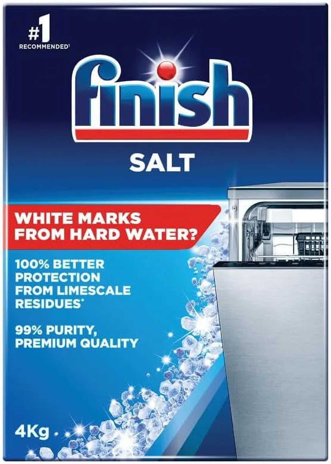 Finish Dishwasher Salt 4kg - Walmart.com