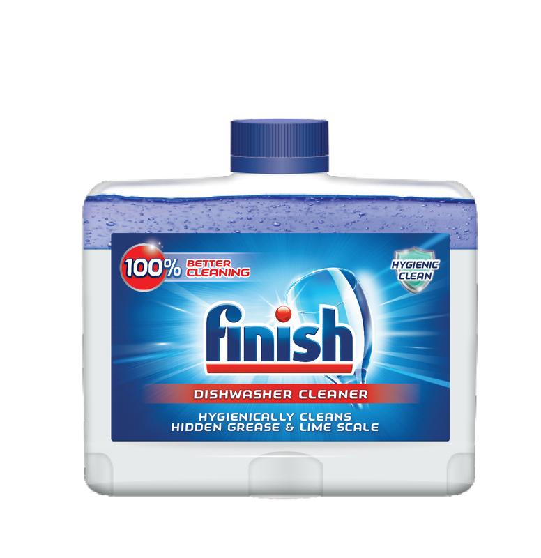 Finish InWash Dishwasher Cleaner Clean Hidden Grease and Grime, 3ct