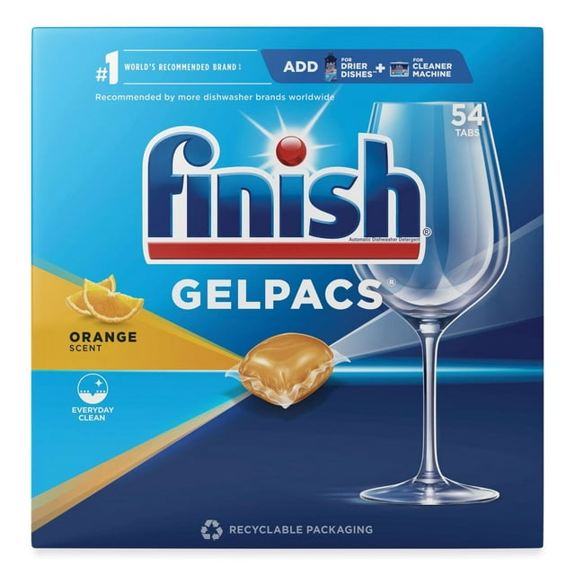 Finish Gelpac Dishwasher Detergent