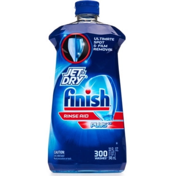 Finish JET-DRY� ULTRA Rinse Agent Turbo Formula 32 oz (Pack of 4)