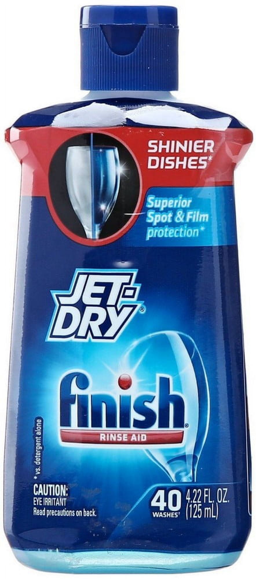 Finish Jet Dry Rinse Aid - Liquid Hardwater Protection - 8.45 oz (Pack of  4), 4 Count - Food 4 Less