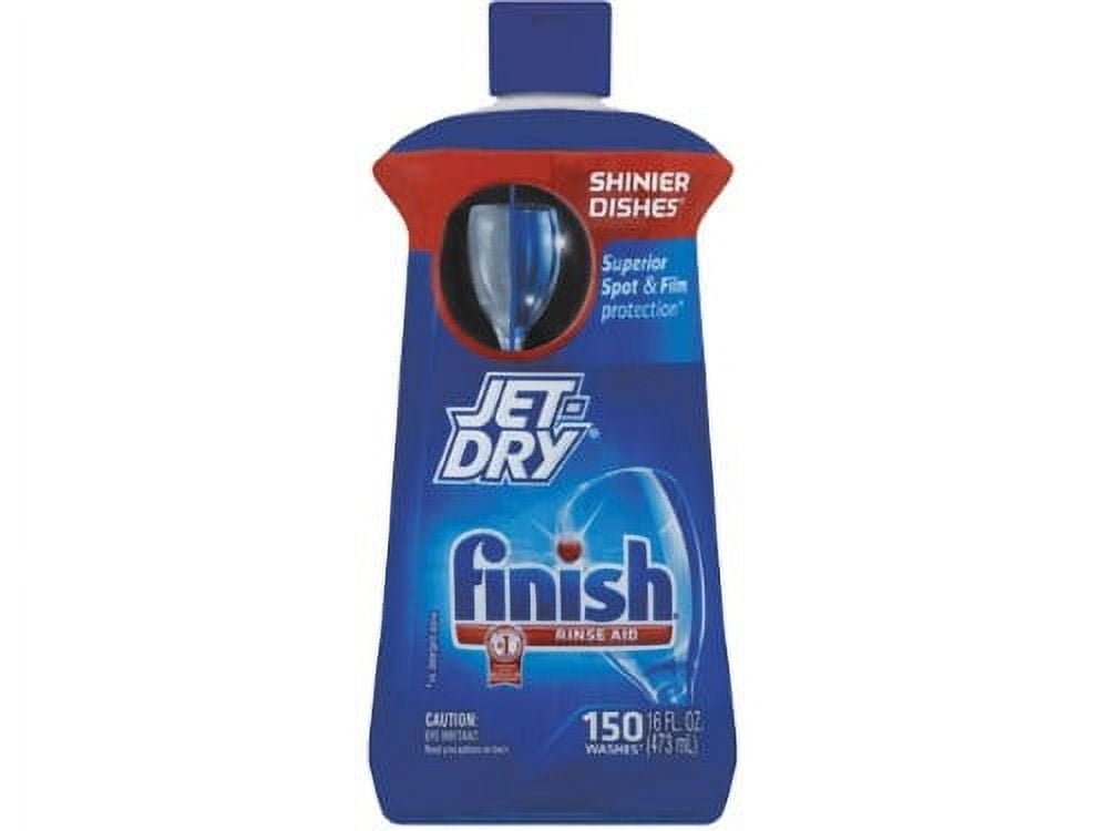 Finish Jet Dry Dishwasher Rinse Aid (Pack of 12)