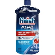 Finish Jet-Dry Liquid Rinse Aid, Dishwasher Rinse and Drying Agent, 32 fl oz, Packaging may vary  Pack of 1
