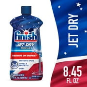 Finish Jet-Dry Rinse Aid, Dishwasher Rinse Agent and Drying Agent, 8.45 oz
