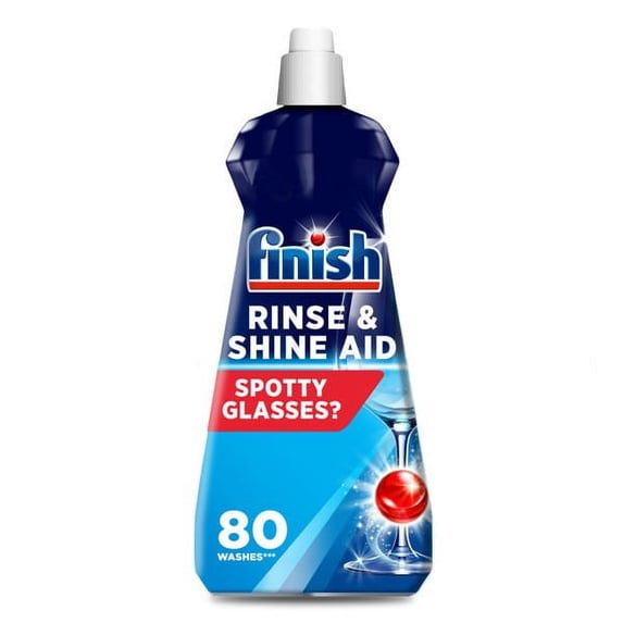 Finish Jet-Dry Rinse Aid,13.5oz, Dishwasher Rinse Agent & Drying Agent 4X13.5oz