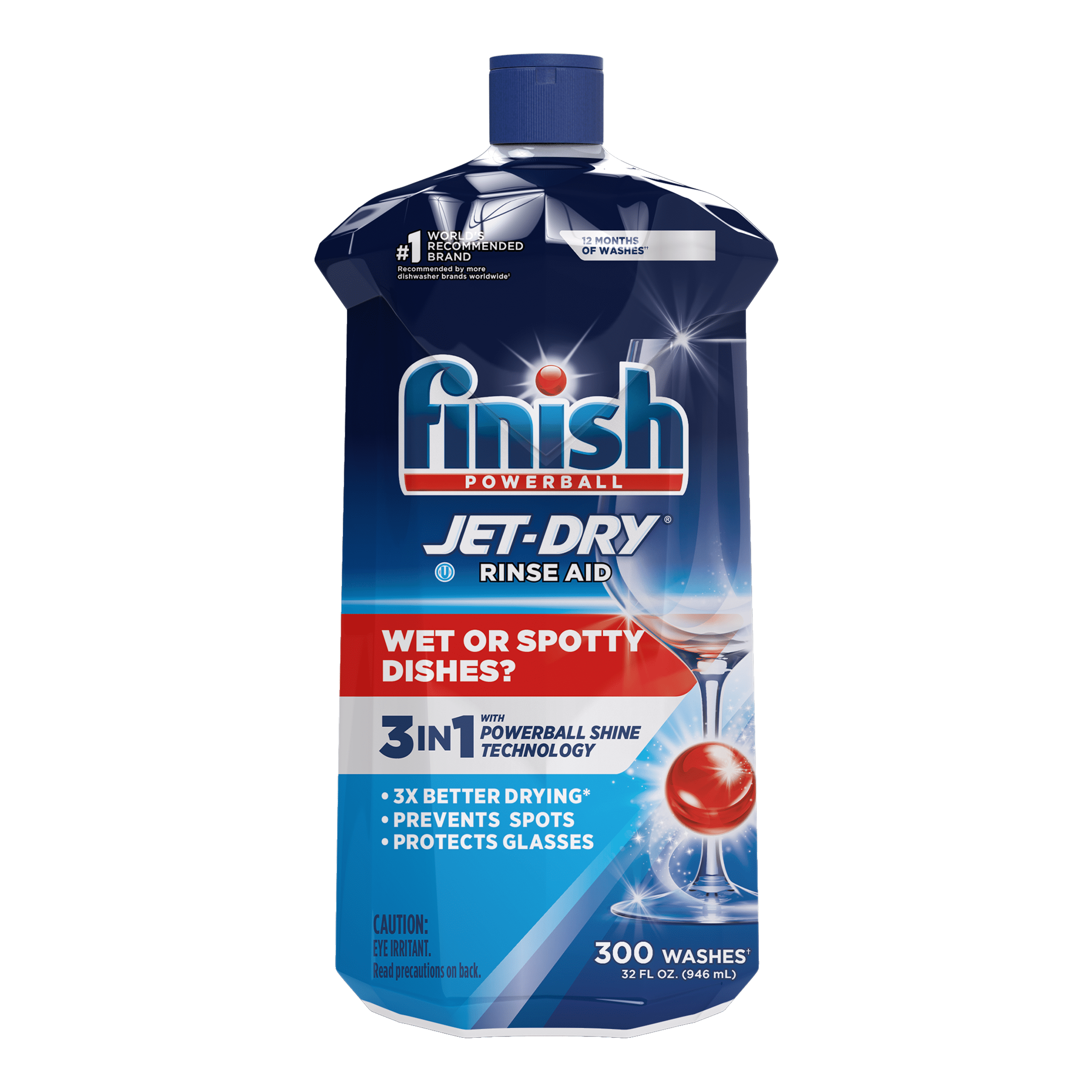 Lot/5 New Travel Mini Size Finish Jet Dry Dishwasher Rinse Agent-1.52  fl.oz.each