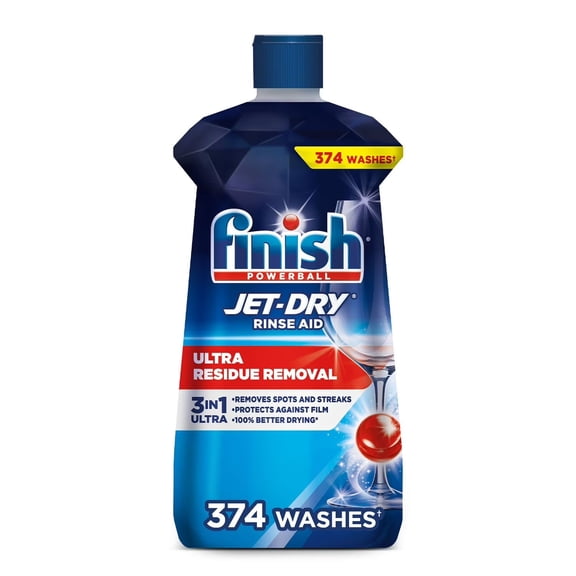 Finish Jet-Dry Rinse Aid, 38 fl. oz.