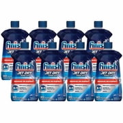 Finish Jet-Dry Rinse Aid, 8.45 oz 0.53 lb, Blue Bottle 75713CT | 2 Cartons 16 Total