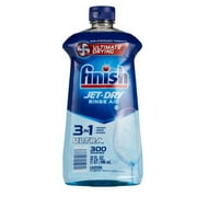 Finish Jet-Dry Ultra Rinse Aid Dishwasher Rinse Agent and Drying Agent 32 oz.