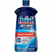 Finish Large Jet-Dry Rinse Aid, 16 fl oz 0.5 quart, Original Scent, Recommended For Spot Remover, Film Remover, Food Remover, Blue 78826 | 2-Pack 2 Total