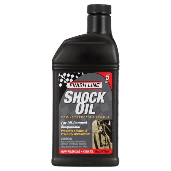 Finish Line 5wt Bicycle Suspension Shock Oil 16oz Botle
