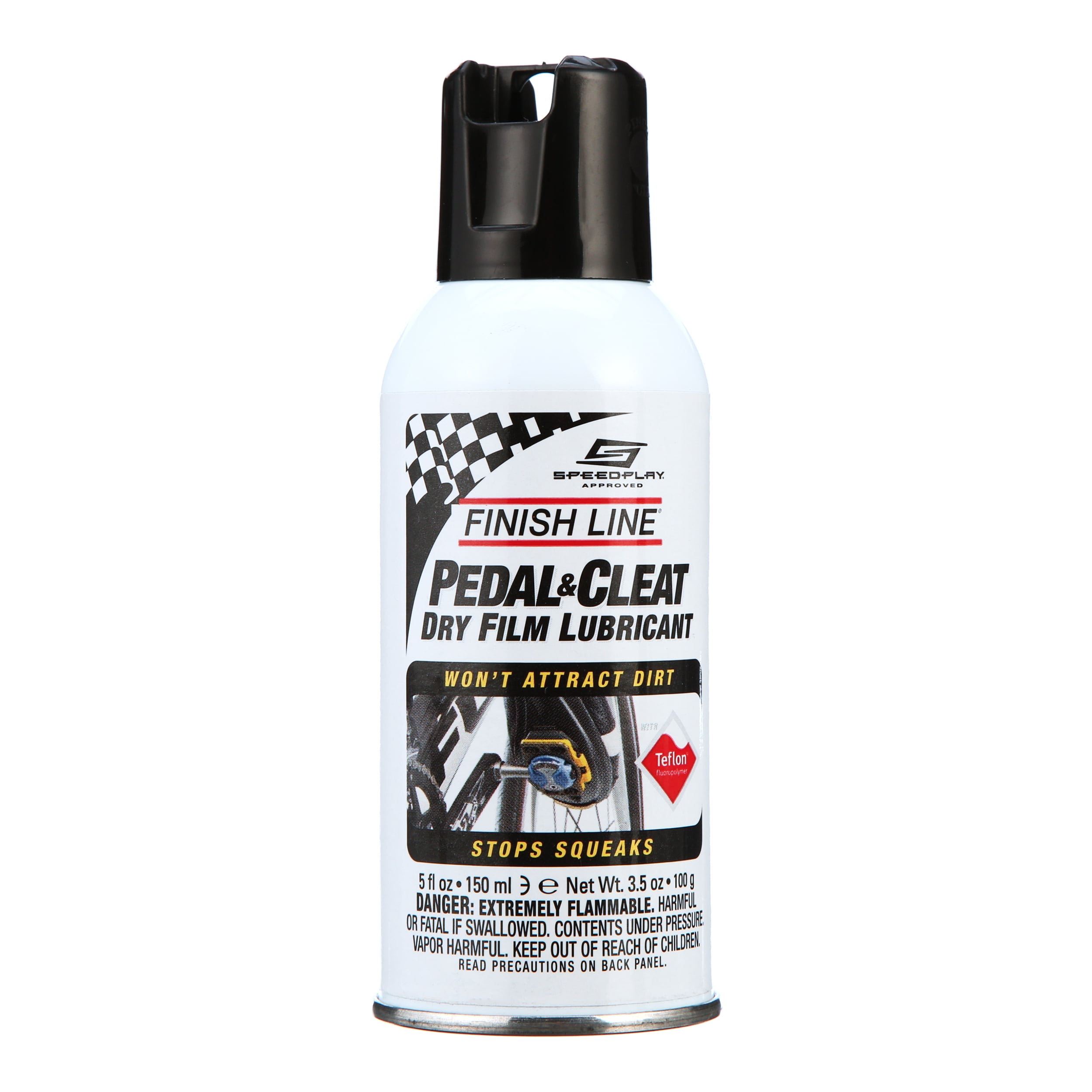 Finish Line Bike Pedal and Cleat Lube, 5 Oz. Aerosol