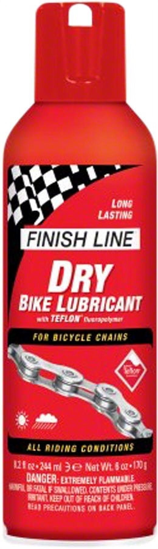 Finish Line DRY Bike Chain Lube - 8 fl oz, Aerosol