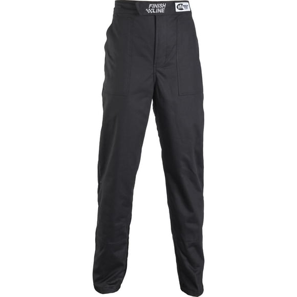 Finish Line Double-Layer SFI-5 Racing Suit Pants, Grey Small
