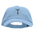 thumbnail image 1 of Finish Line Embroidered Low Profile Dyed Cotton Twill Cap - Sky Blue OSFM, 1 of 5