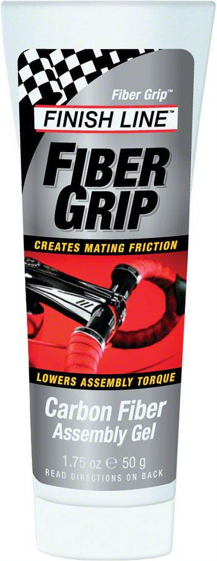 Finish Line Fiber Grip Carbon Fiber Assembly Gel Bicycle Lubricant