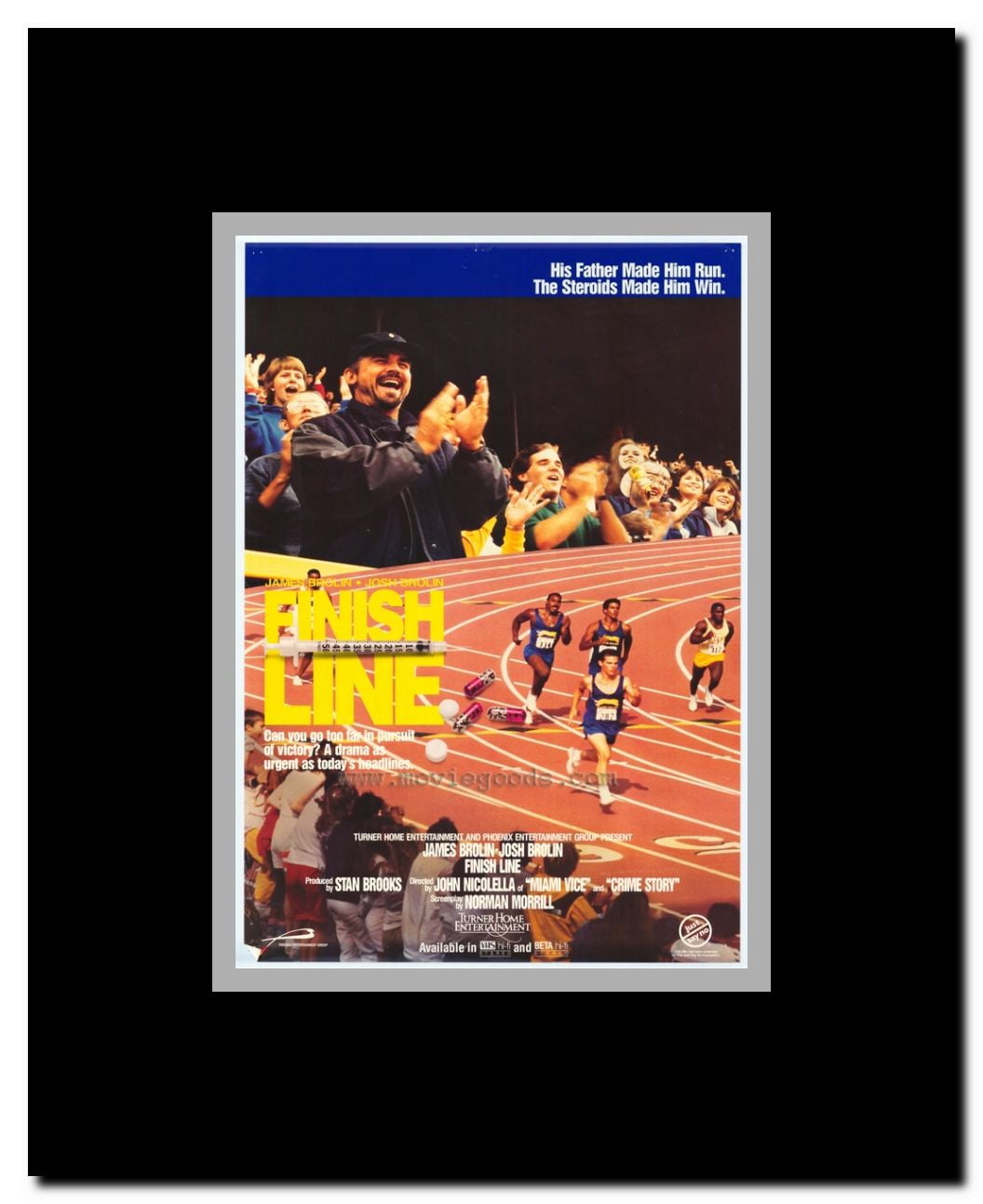 Finish Line Framed Movie Poster