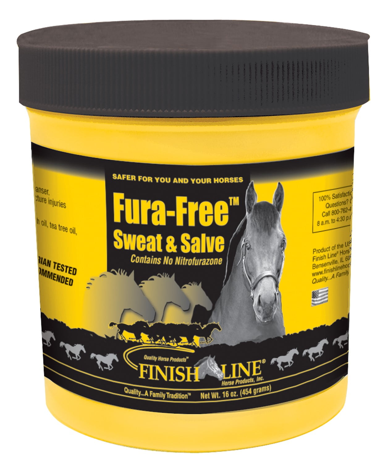 Finish Line Fura-Free Salve Horse Grooming Gel, 16 oz