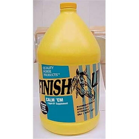 Finish Line Horse Products inc Thia-cal Liquid B1 128 Ounces - 49128