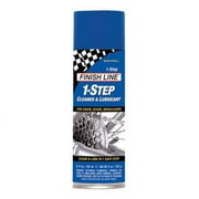Finish Line 1-Step Bicycle Chain Cleaner and Lubricant, 8-Ounce Aerosol Spray