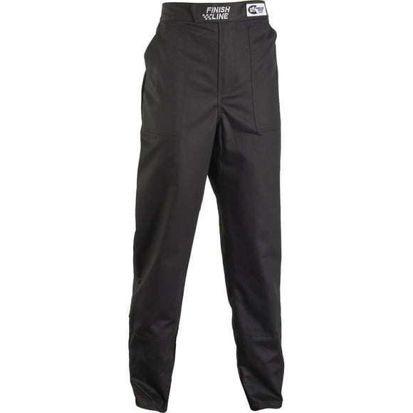 Finish Line One-Layer SFI-1 Premium Racing Suit Pants, Grey M