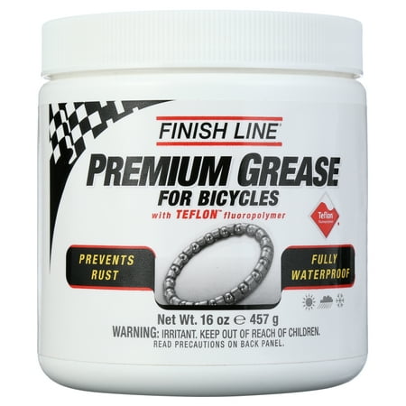 Finish Line Premium Teflon Fortified Bike Grease, 1 Lb Tub