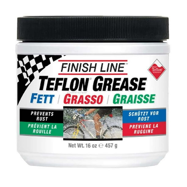 Finish Line Premium Teflon Fortified Bike Grease, 1 Lb Tub